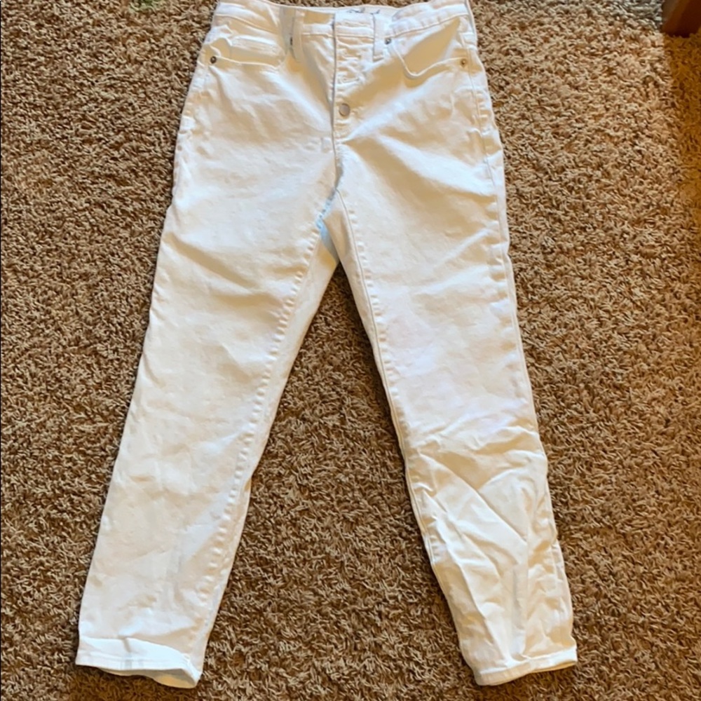 White jeans
